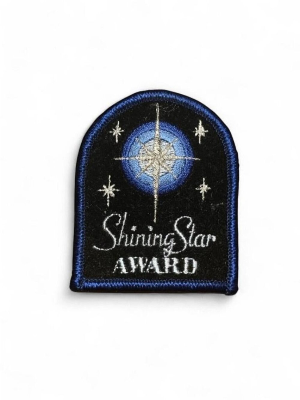 Vintage Girls Scouts Patch Shining Star Award GSOA 1990s 90s Sew On Unused New